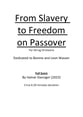 From Slavery to Freedom on Passover Orchestra sheet music cover